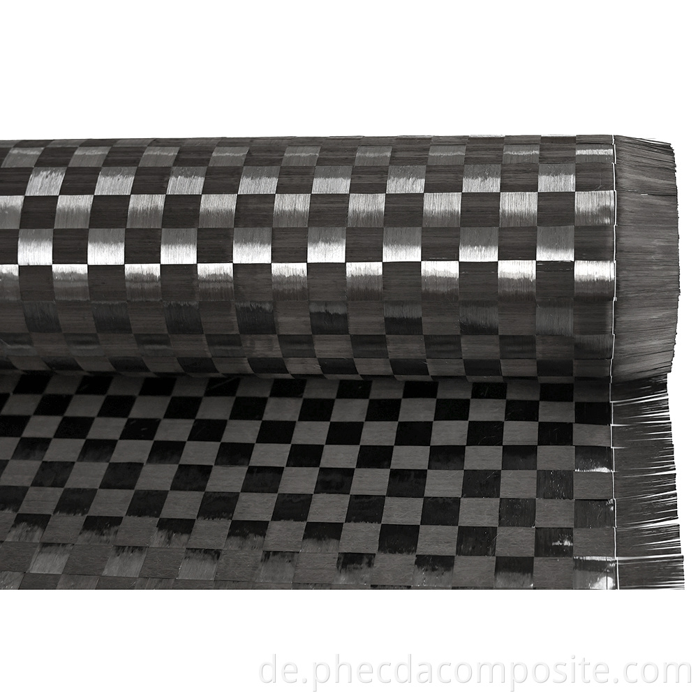 Large Plaid Carbon Fibre Cloth